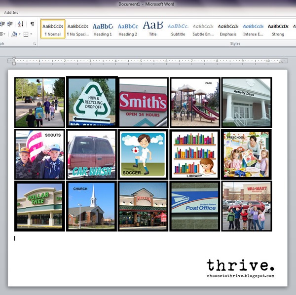 How to make a travel schedule board for special needs children or road trips - Choose To Thrive How to make a travel schedule board for special needs children or road trips - Choose To Thrive