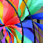 A Kaliedoscope of Color Spinning In The Breeze At The Local Craft Market - Akaroa, New Zealand