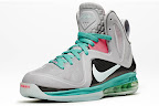 nike lebron 9 ps elite grey candy pink 9 02 official LeBron 9 P.S. Elite Miami Vice Official Images & Release Date