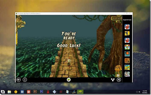 Preview Bluestacks dalam Windows 7 Preview Bluestacks dalam Windows 7