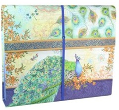 Royal Peacock accordion file