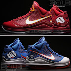 Yet Another Hardwood Classic / New York Knicks Nike LeBron VII nike air max lebron 7 pe hardwood blue 3 10 Yet Another Hardwood Classic / New York Knicks Nike LeBron VII