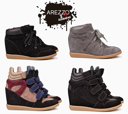 Coleção Sneaker da Arezzo chega às lojas. sneakers-arezzo