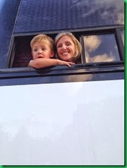 Ty and mommy bus