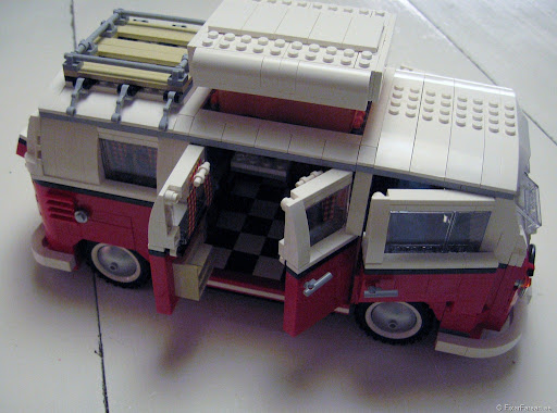 H jbart tak ppna d rrar Lego 10220 Volkswagen T1 Camper Van Bilder