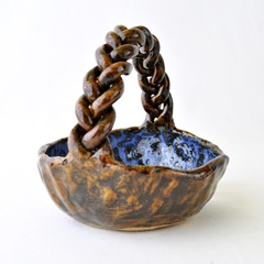 Braid bowl by glazedOver Pottery 5