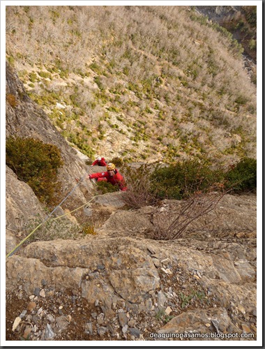 Via Diedro Sajuma 190m 6b (6a A0 Oblig) (Peña Solano, Escarrilla) (Omar) 0940 Via Diedro Sajuma 190m 6b (6a A0 Oblig) (Peña Solano, Escarrilla) (Omar) 0940