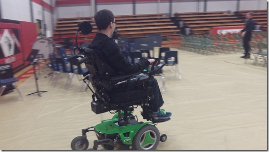 Wes Graduation Practice new chair