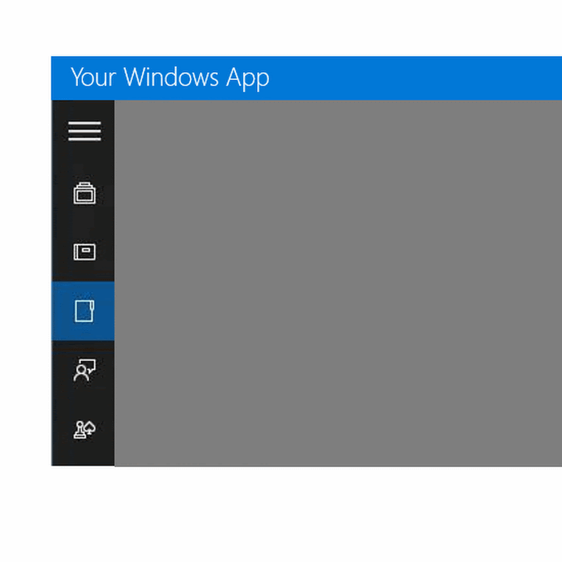 Jerry Nixon on Windows: Implementing an Awesome Hamburger Button with XAML's new SplitView control in Windows 10 Jerry Nixon on Windows: Implementing an Awesome Hamburger Button with XAML's new SplitView control in Windows 10