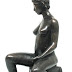 Object: 09232 - Zittend naakt - 24 cm - € 1350,=