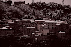 La neve sul Vecchio Incasato di Grottammare