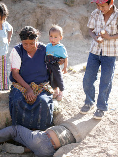 Juan getting eggs out of the culvert...he was totally in the culver by a foot or 2 and pulled out more then a dozen eggs. Photos by TOM HART