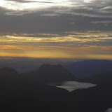 Gunung Tujuh as seen from Gunung Kerinci (Daniel Quinn, April 2010)
