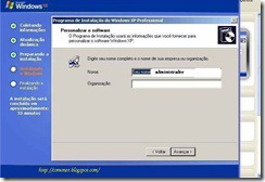 xp nome admin xp nome admin