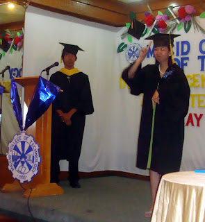 First honorable Hazel Ann Sy gives her special message.
