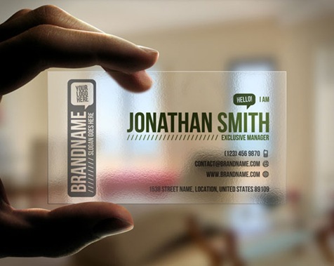 Transparent-Business-Card