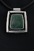 Malachite Shadow Box Pendant.....Sold