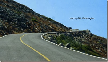 road up Mt. Washington road up Mt. Washington