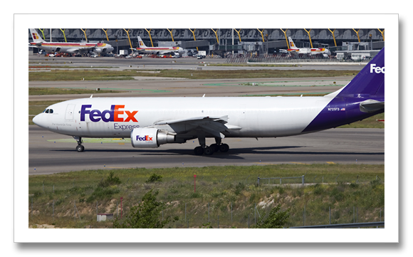 Fedex Transport Aircraft Airbus A300-600F