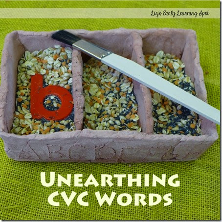 What a FUN hands on activity for practicing CVC words for preschool, kindergarten, and 1st grade kids What a FUN hands on activity for practicing CVC words for preschool, kindergarten, and 1st grade kids