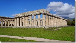 Ausflug nach Paestum: eine UNESCO-Weltkulturerbe Ruinenstätte in der Region Kampanien in der Provinz Salerno