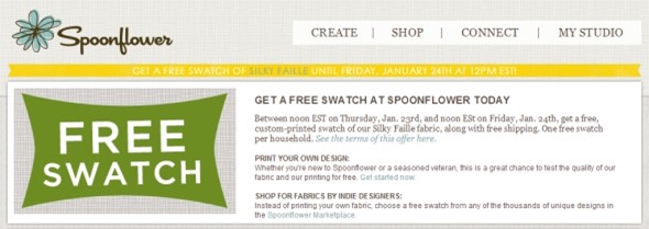 2014Jan24 spoonflower free fabric swatch 2014Jan24 spoonflower free fabric swatch