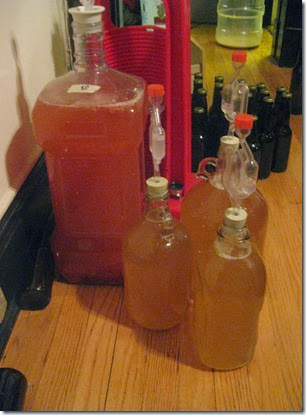Pink Sour and small jugs