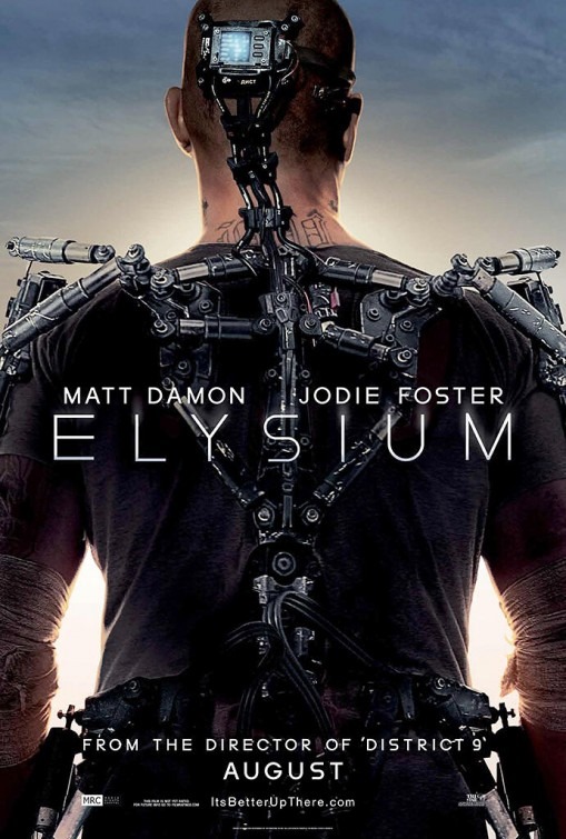 Az Elysium már az első poszterén durvul