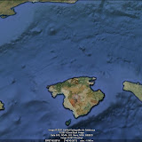 Las Islas Baleares desde Google