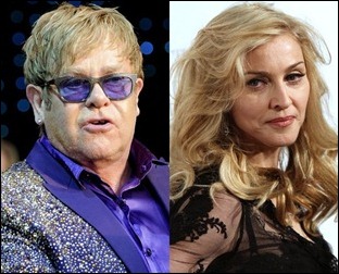 Elton John e Madonna