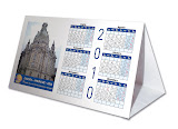 Print Desktop pyramid calendar  online
