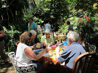 lunch in the garden