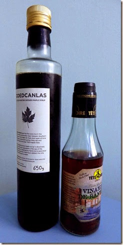 Vinegar and Maple Syrup Vinegar and Maple Syrup