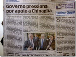 Governo pressiona por apoio a Chinaglia - www.rsnoticias.net