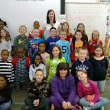WBFJ Cici's Pizza Pledge - Walkertown Elementary - Mrs. Simpson's 2nd Grade Class - 3-5 -14