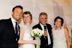 Grammy Award-winning jazz vocalist Steve Tyrell sang at our event. Tyrell sang in the “Father of the Bride” films and took over for Bobby Short at the Carlyle Hotel in New York. Of course, our couple had to stay at the Carlyle on their wedding night too.