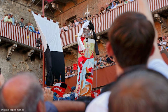 Festa del Palio.Siena, Toscana, Itàlia
