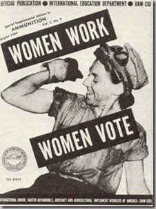 Women work women vote