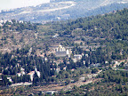 כנסיות בעין כרם. מבט לדרום-מזרח