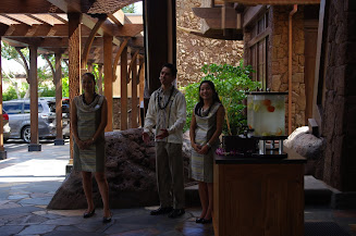 welcome area