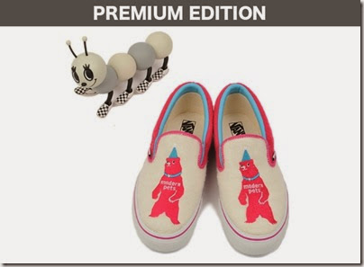 VANSX Rollicking 2014 - Slip On V98RK Premium SP14 Snow Bear - 12600 Yen 01