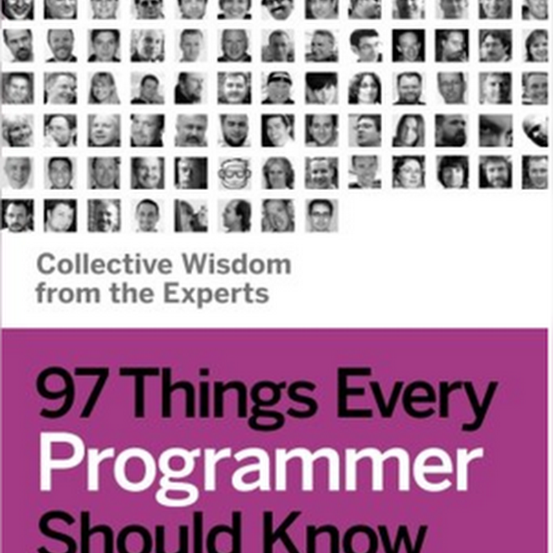 97 cosas que todo programador debería saber