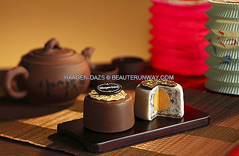 Haagen-Dazs Ice Cream Mooncakes Mango Sorbet Yolk Chocolate chocolate praline base Dark Chocolate chocolate ice cream, White Chocolate Cookies & Cream ice cream Milk Chocolate Vanilla Mid-Autumn Creations Moonlight Resonance dine in