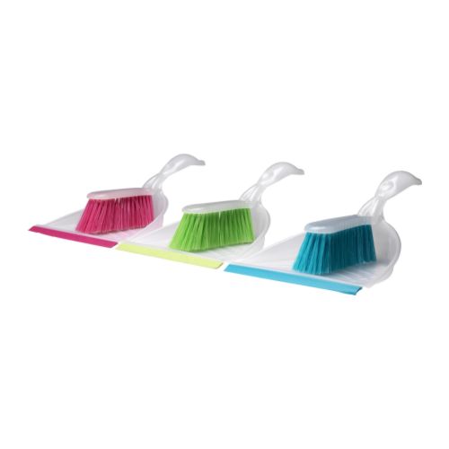 These colorful broom sets from IKEA are so bright and cheery, they almost make cleaning fun. (ikea.com) These colorful broom sets from IKEA are so bright and cheery, they almost make cleaning fun. (ikea.com)