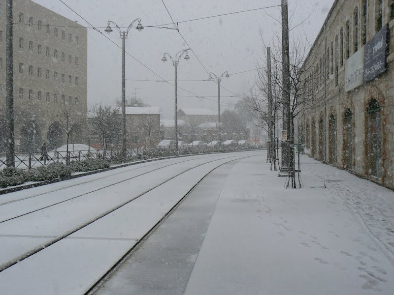 В Иерусалиме снег!!!!