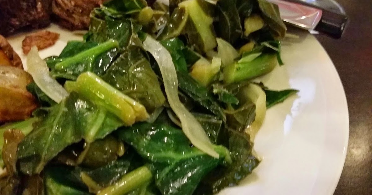 The Lawyered Delicatessen Honey Balsamic Collard Greens