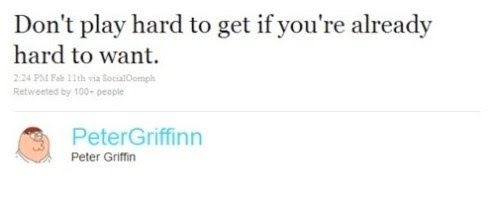 LOL Advice From Peter Griffin :P 