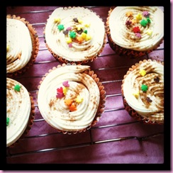 pumpkin cupcakes