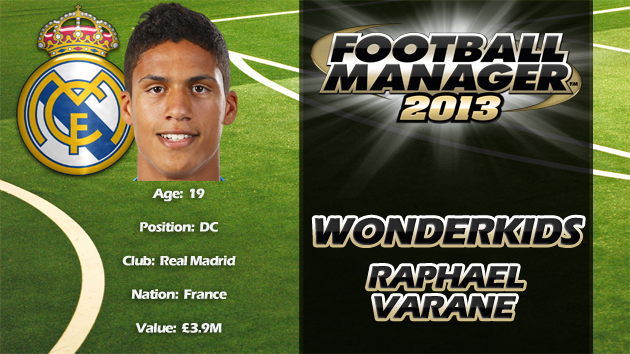 FM13 Wonderkid Review - Raphael Varane