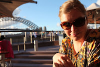 Ingrid at the Opera Bar